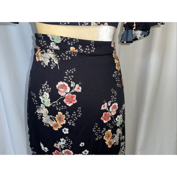 Free People ‘Wildwood’ Floral Crop Top & Maxi Skirt Set Size 0 - Picture 14 of 16